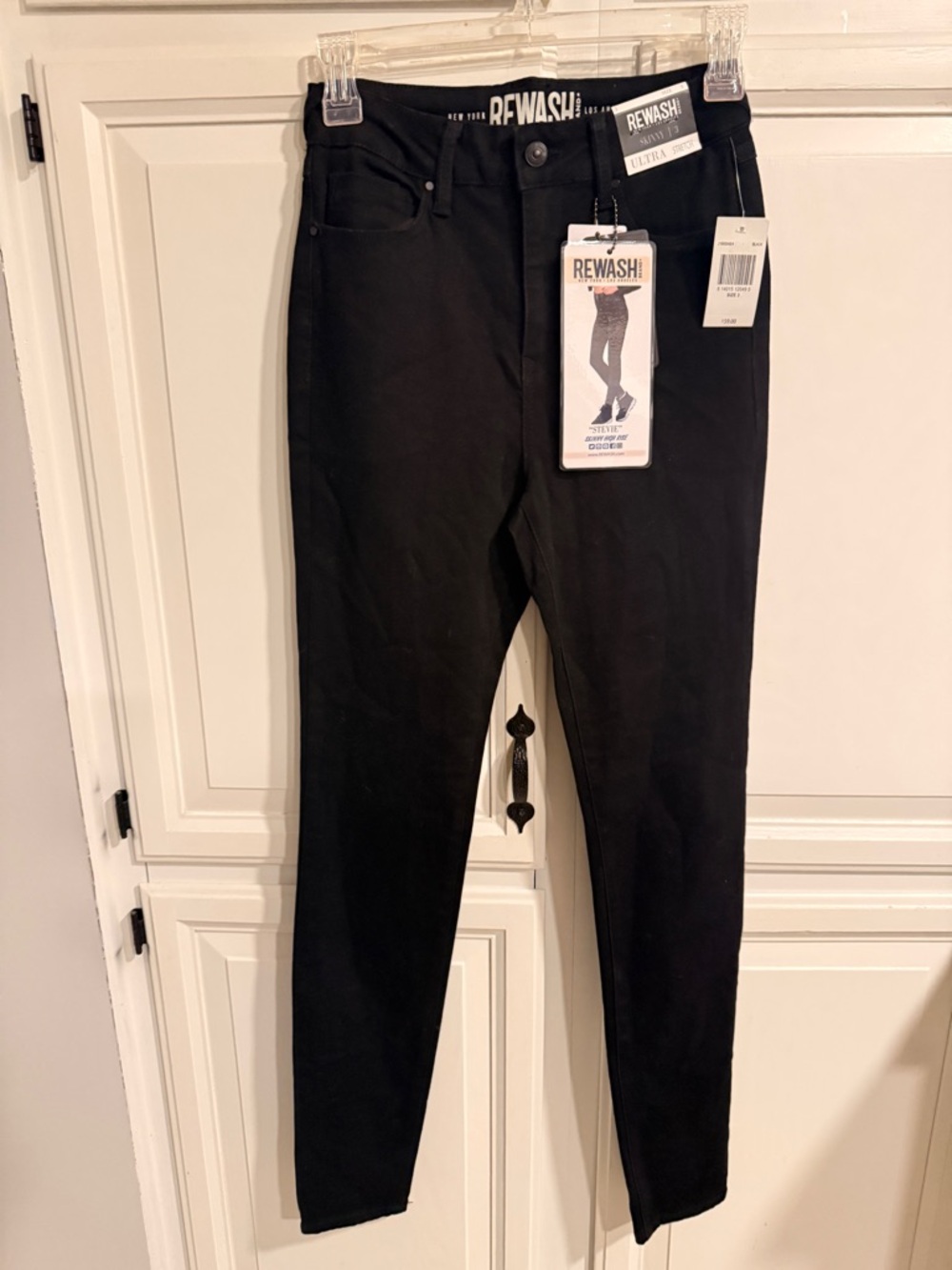 Rewash black skinny jeans size 3 “Stevie”